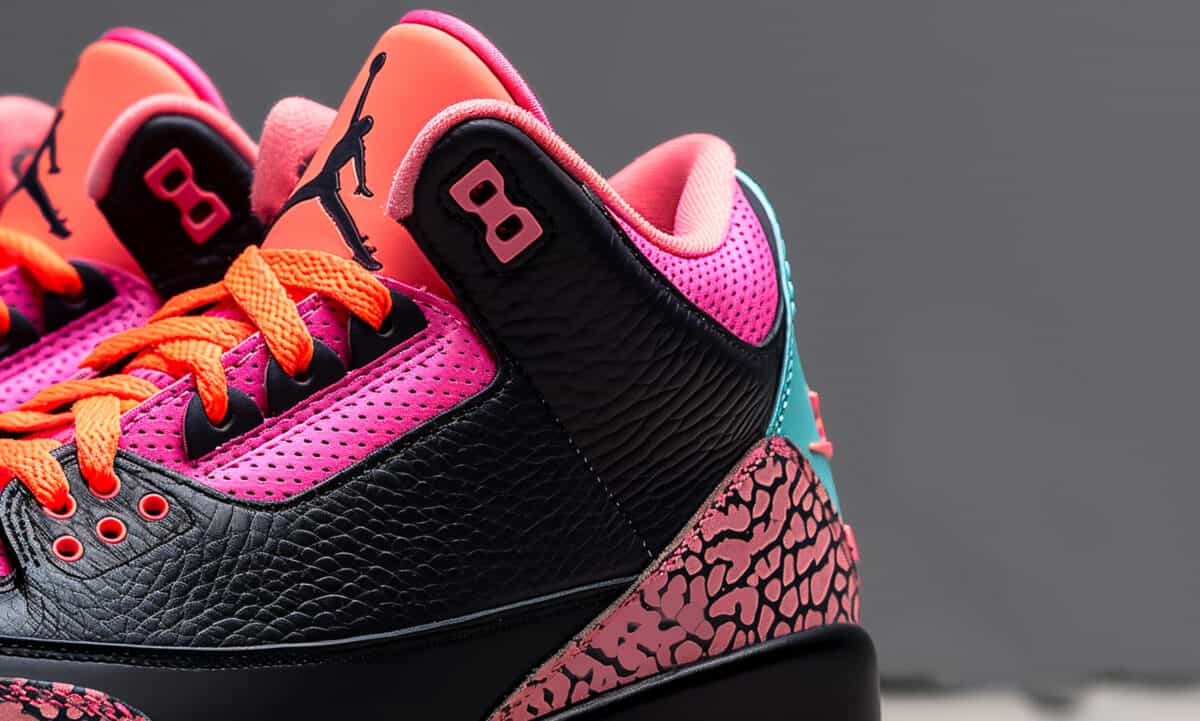 Liquorice Allsorts Jordan 3 Sneakers