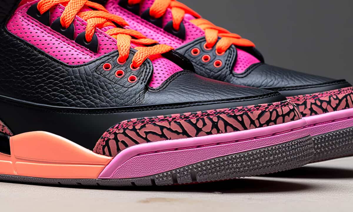 Liquorice Allsorts Jordan 3 Sneakers