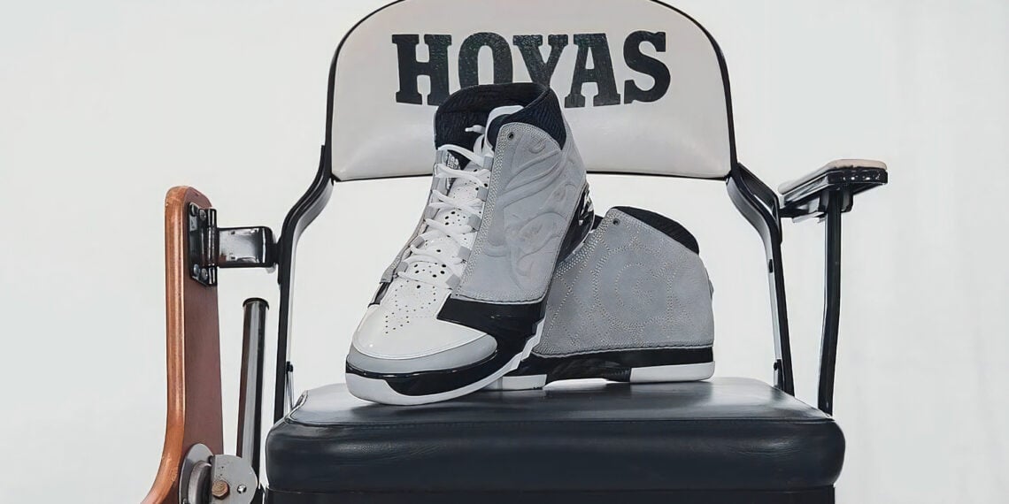 Rocking The Air Jordan 23 "Georgetown Hoyas" PE