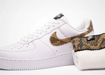 The Nike Air Force 1 "Python Snake" Has No Fear