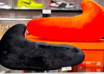 The Nike Swoosh Pillow Is A Fluffy Labour Of Love