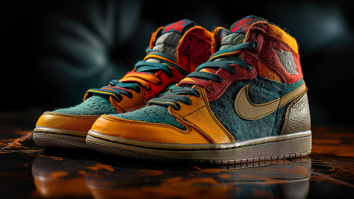 "Felt Like Winter" Air Jordan 1 Sneakers