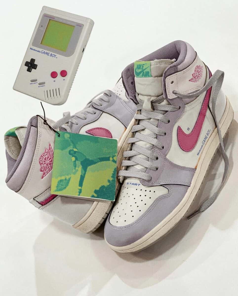 Air Jordan 1 Nintendo Gameboy 
