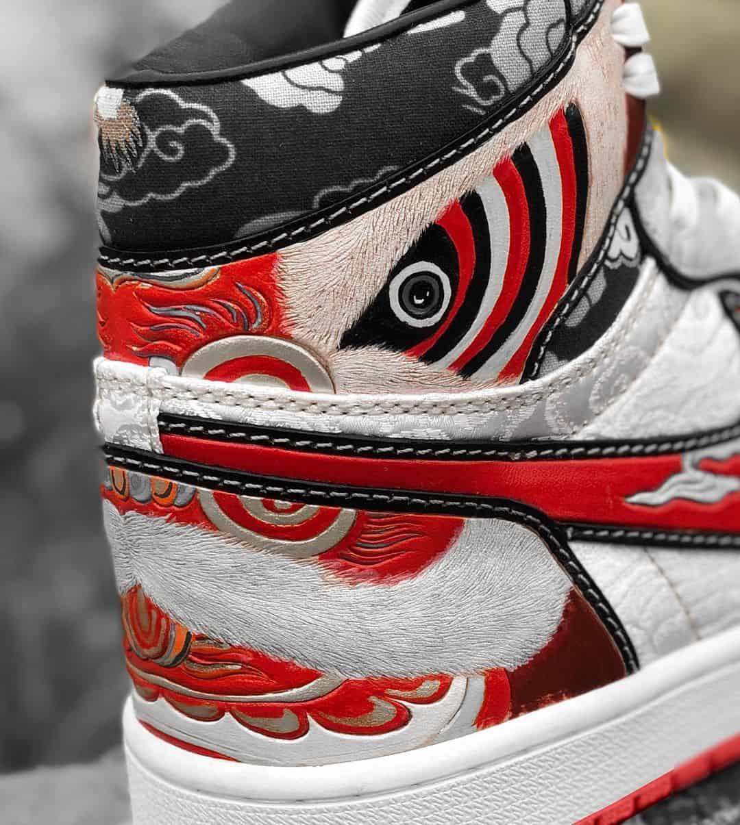 Johnnyskicks & Louis Yuang's "Lions Dance" Air Jordan 1 High Lux