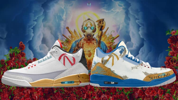 Get Ready Vault Hunters: Nike Air Jordan 3 x Borderlands Custom Sneakers