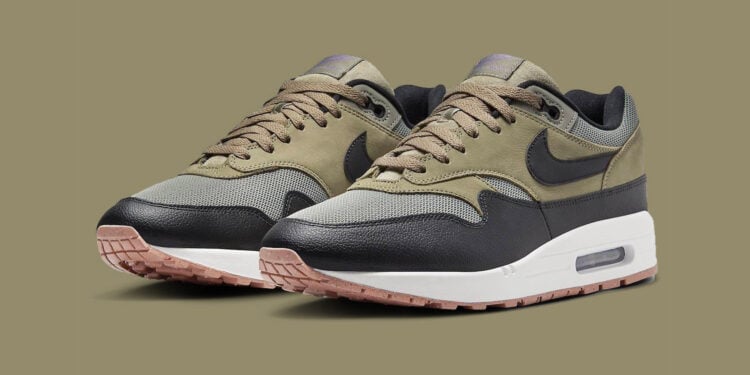 Air Max 1 "Neutral Olive and Black" Is Out Now