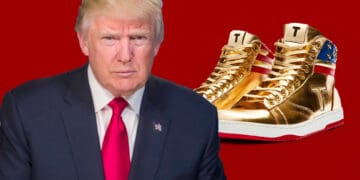 Donald Trump Launches Gold $399 Sneakers That Sell Out Immediately