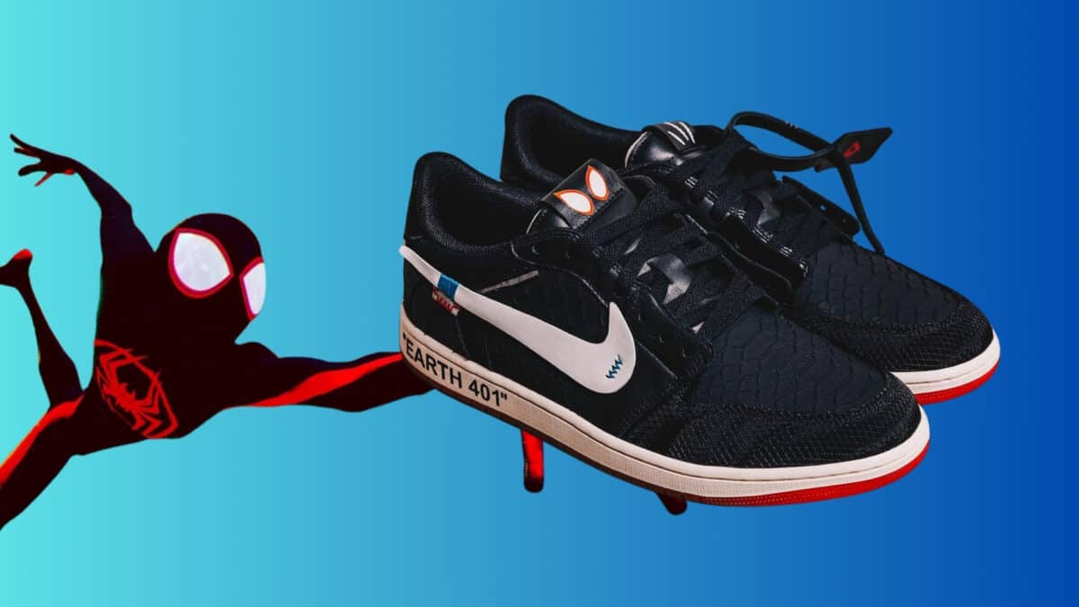 Gorgeous Custom Air Jordan 1 Low “Mazzulla 1’s” Inspired By The Spider-Verse