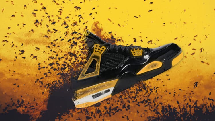 Gorgeous Custom Concept Air Jordan 4 “The Beekeeper” Sneakers