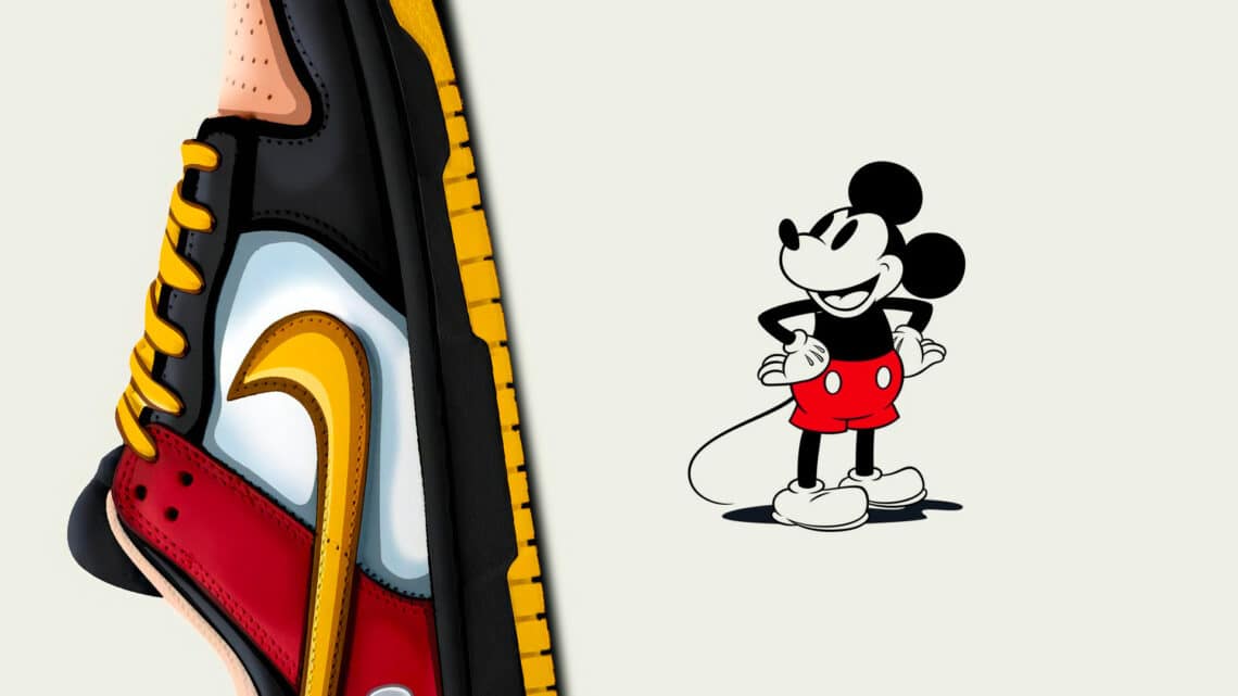 Mickey Mouse X Nike SB Dunks Celebrate The Disney Character