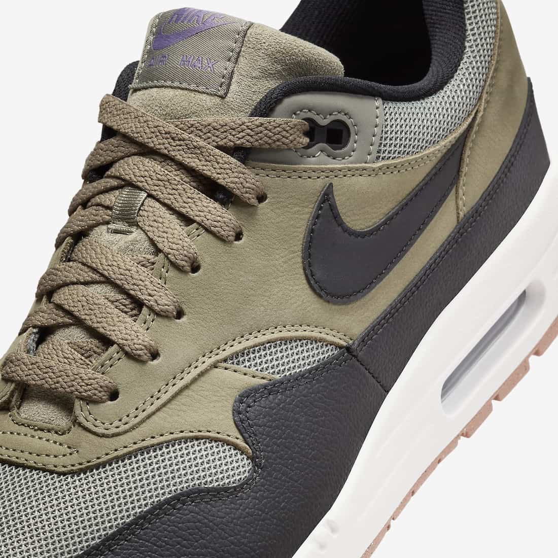 Air Max 1 Neutral Olive and Black"