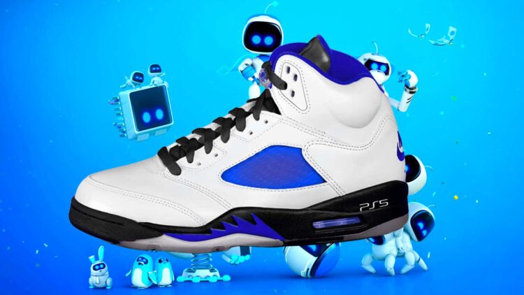 PS5 x Air Jordan 5 Concept Sneakers