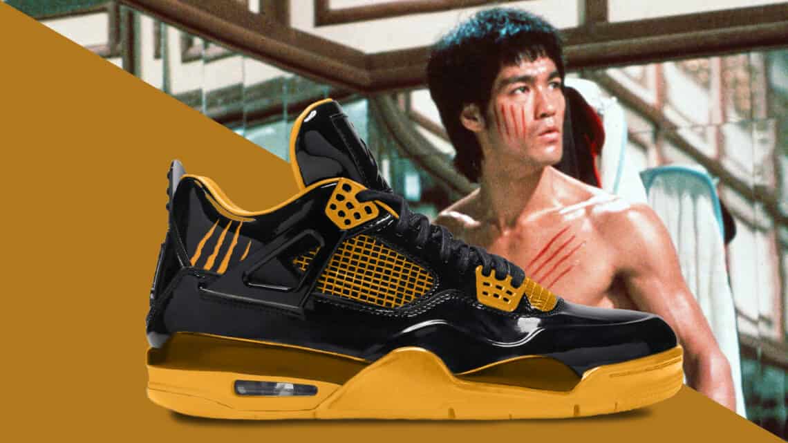 "Reverse Bruce Lee" Air Jordan 4