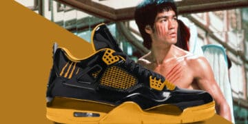 "Reverse Bruce Lee" Air Jordan 4