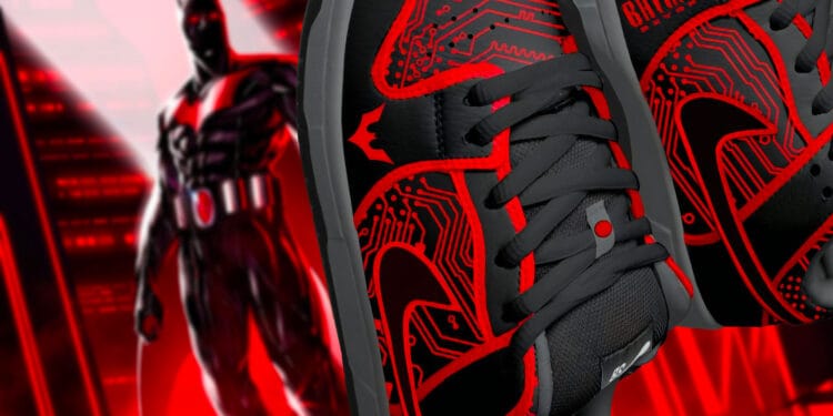 The Batman Beyond X Nike SB Dunk Low Sneaker