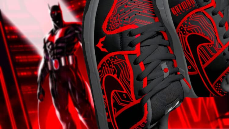 The Batman Beyond X Nike SB Dunk Low Sneaker