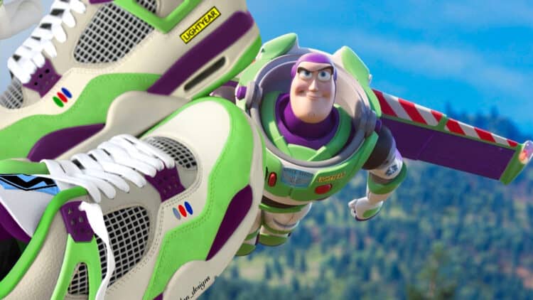 The Buzz Lightyear x Jordan 4 Takes Us to Infinity And Beyond