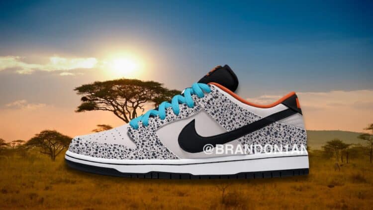 The New Nike SB Dunk Low “Safari” Is Wild