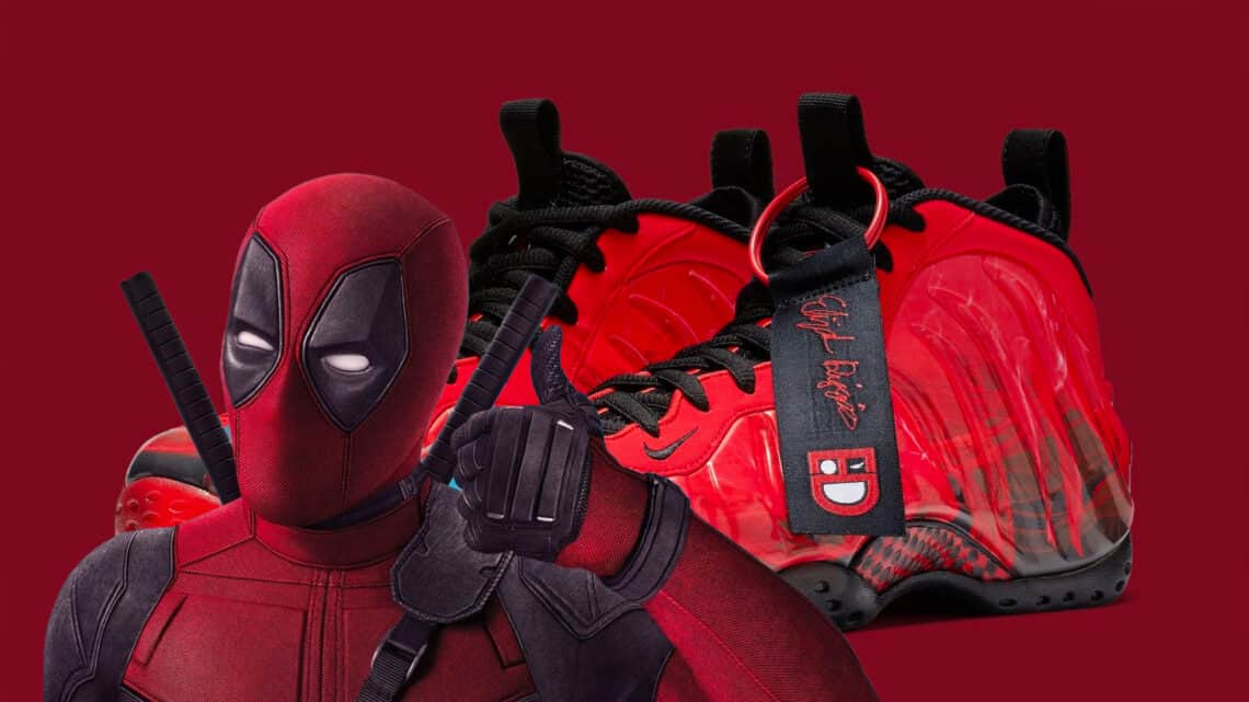 The Nike Air Foamposite One "Doernbecher" Is The Perfect Deadpool Sneaker