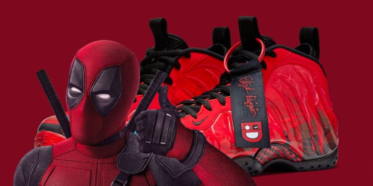 The Nike Air Foamposite One "Doernbecher" Is The Perfect Deadpool Sneaker