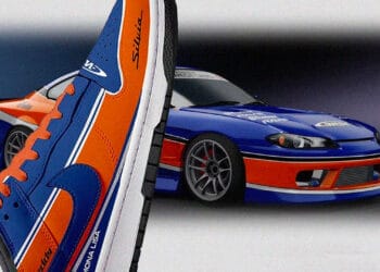 Tokyo Drift 2001 Nissan Silvia S15 Gets "Mona Lisa" Nike Dunk Low Sneakers