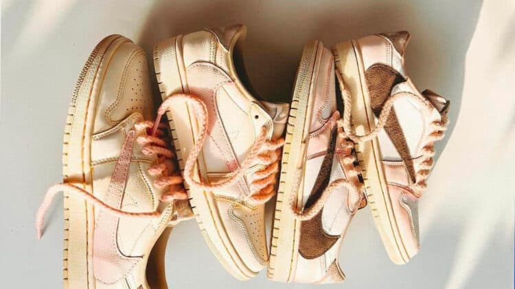 Travis Scott x Air Jordan 1 Low "Neapolitan" Is A Treat