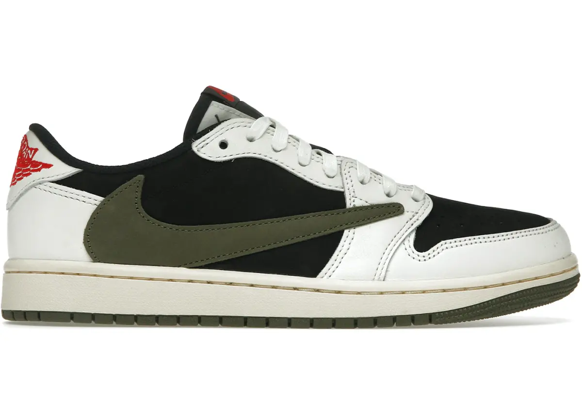 Travis Scott x Air Jordan Retro 1 Low OG SP "Olive"