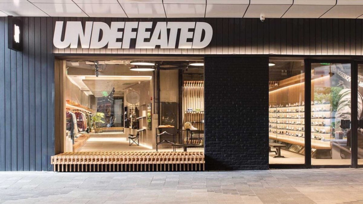 Undefeated sneaker store