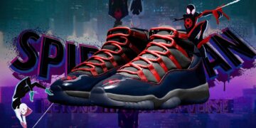 beyond the spider-verse Air Jordan 11 x Miles Morales