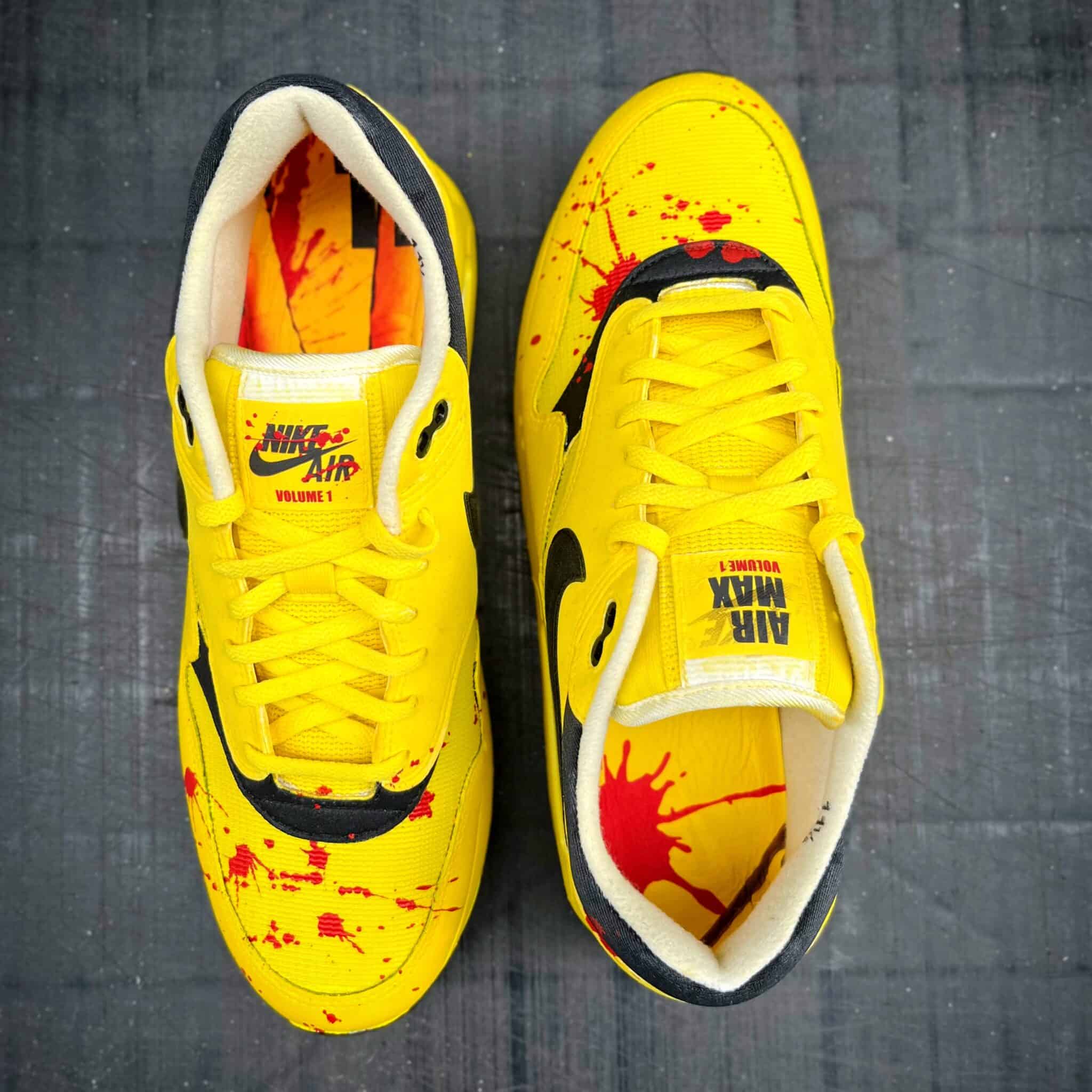 These Kill Bill Air Max Sneakers Are Hot