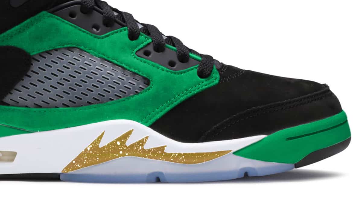 Custom St Patrick’s Day Air Jordan 5 Sneakers - Feeling Lucky?