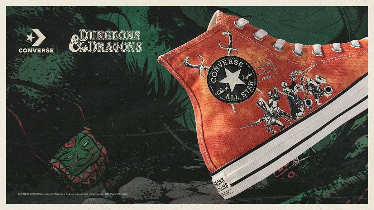 Dungeons & Dragons X Converse Chuck 70 - Celebrating 50 Years of Role-Playing History