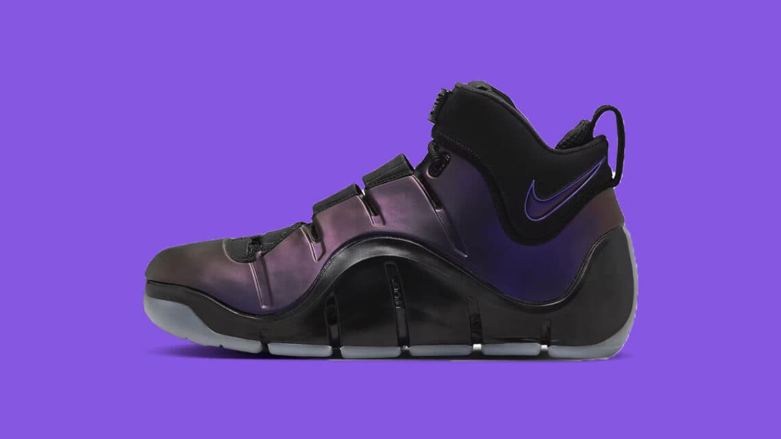 First Official Look At The Nike Zoom LeBron 4 "Eggplant"