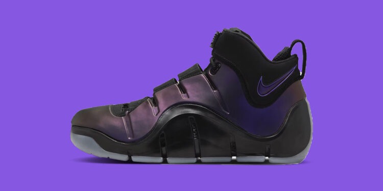 First Official Look At The Nike Zoom LeBron 4 "Eggplant"