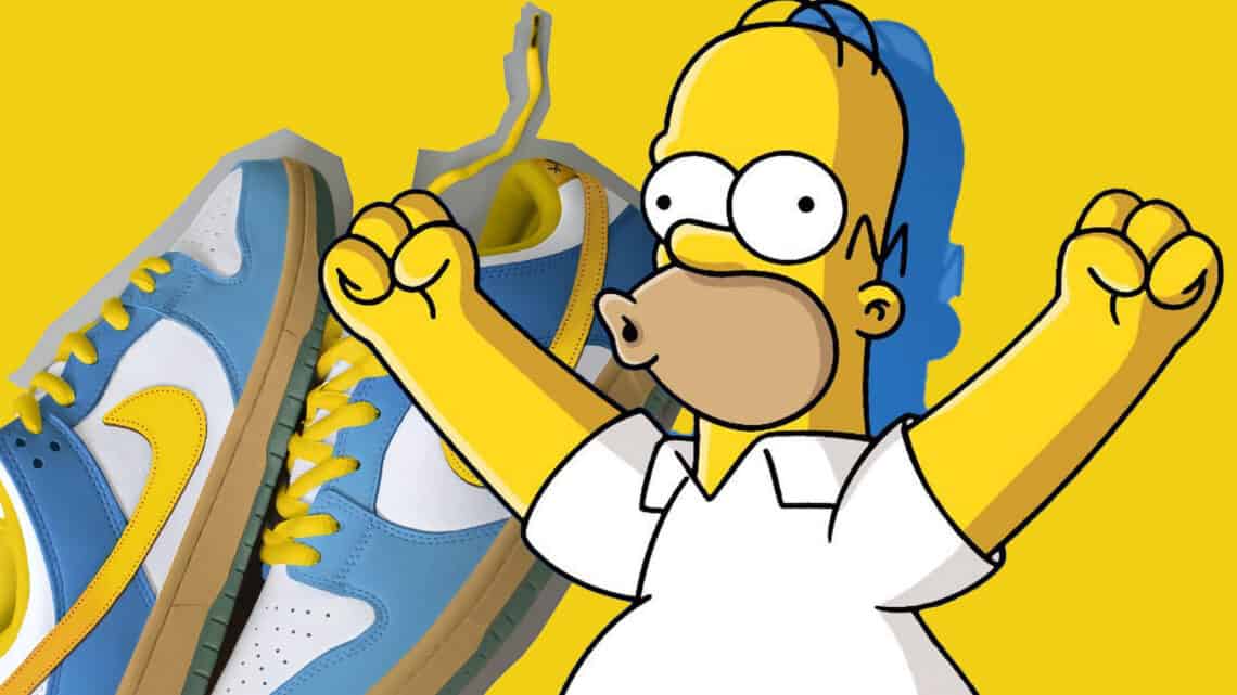Homer Nike Dunks Are A Perfect Homage To The Simpsons
