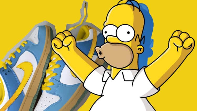 Homer Nike Dunks Are A Perfect Homage To The Simpsons