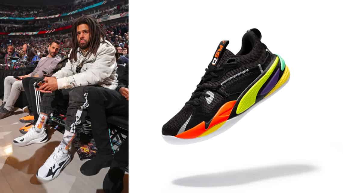 J Cole x Puma RS-Dreamer Basketball Sneakers