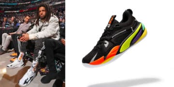 J Cole x Puma RS-Dreamer Basketball Sneakers