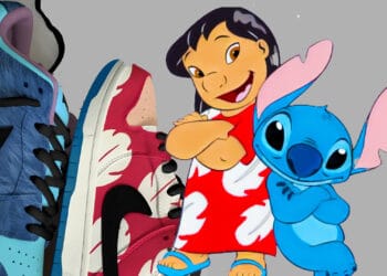 Lilo & Stitch x Nike SB Dunk sneakers