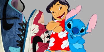 Lilo & Stitch x Nike SB Dunk sneakers