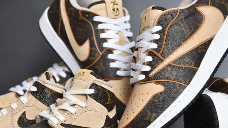 Louis Vuitton x Air Jordan 1 Low Travis Scott Is Here