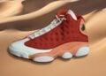 Nike Air Jordan 13 Dune Red Sneakers