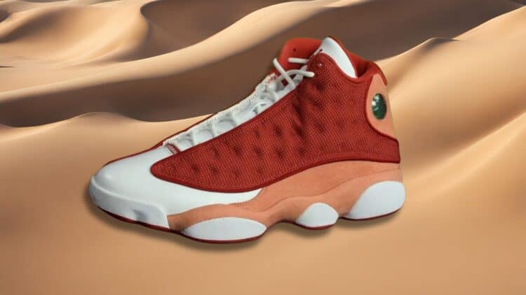 Nike Air Jordan 13 Dune Red Sneakers