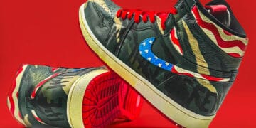 Stomping Ground Customs Creates Air Jordan 1 High "WE WILL DEFEND"