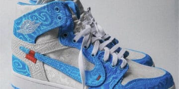 UNC Off-White Air Jordan 1 High Lux