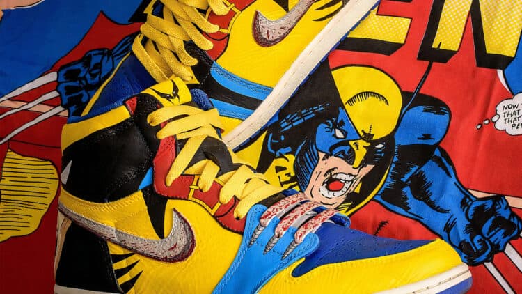 "Wolverine" Air Jordan 1 Is The Sneaker To Wear To Deadpool 3