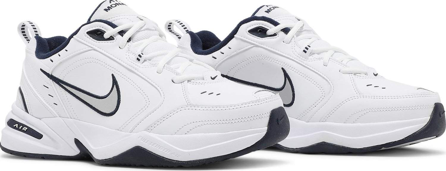 Nike Air Monarch 4 "White Navy"