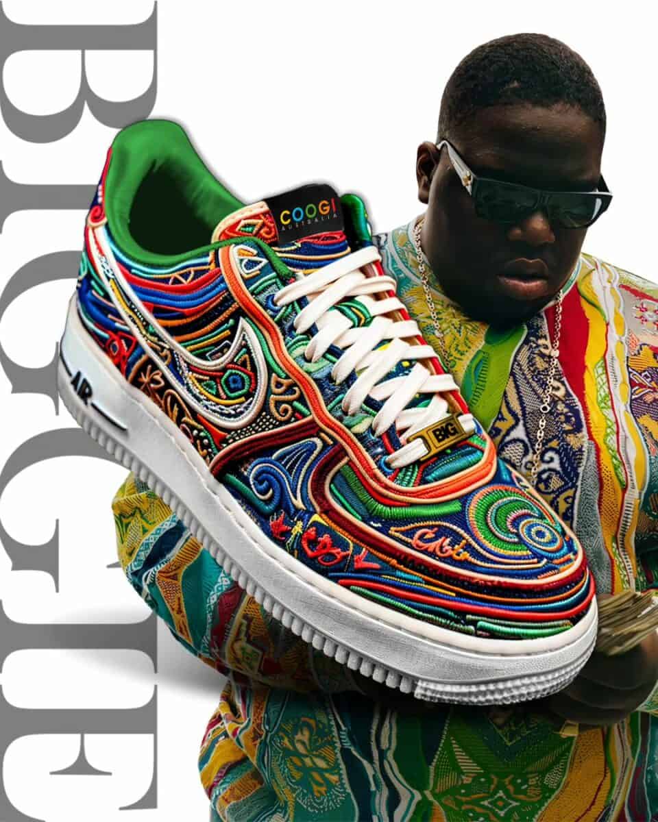 Tupac and Biggie Nike sneakers