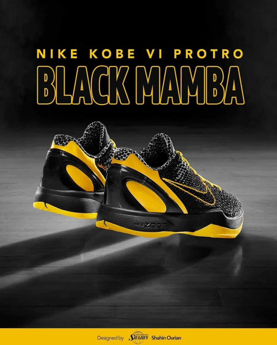 Nike Kobe VI Protro Black Mamba sneaker