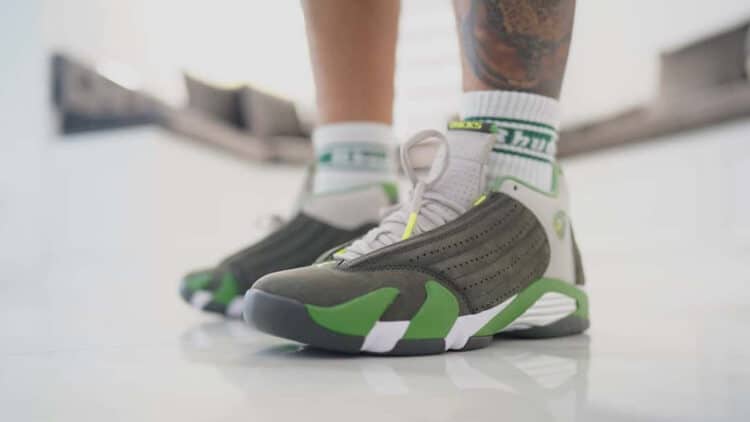 Air Jordan 14 "Oregon Ducks" PE Is Made For Fans